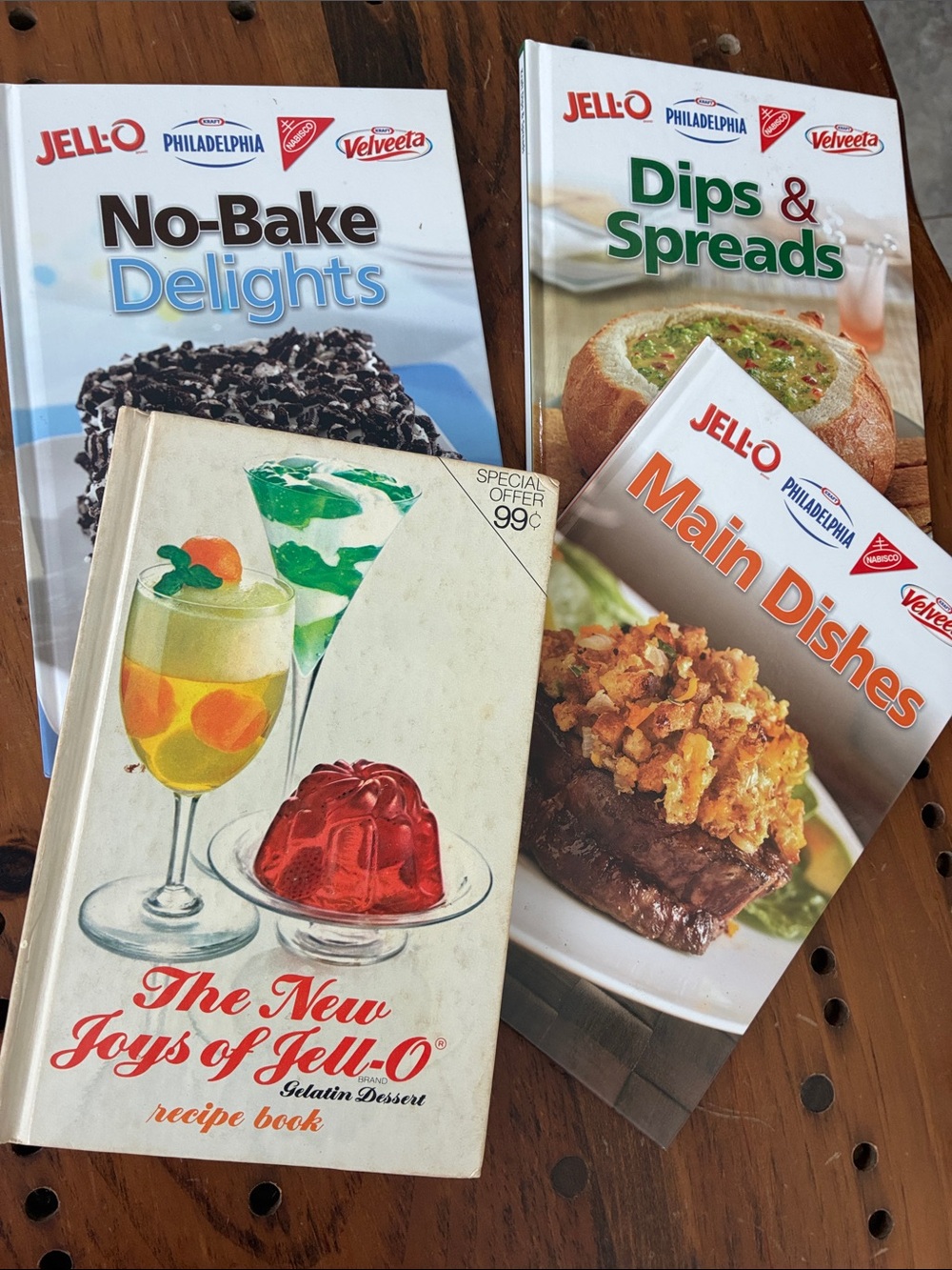 VINTAGE JELLO Recipe Books Collection - Set OF 4